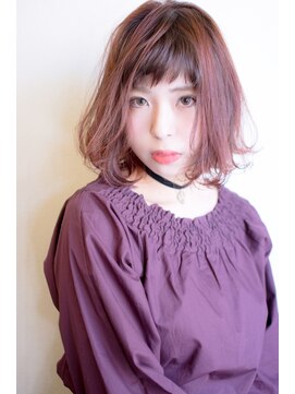 ヴィークス ヘア(vicus hair) vicushair グレンダー×ローライト×モーブピンク