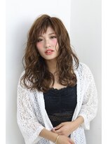 フェリシータ 緑地公園店(felicita) グレージュカラーひし形シルエット♪ウェービーロング