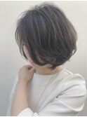前下がりショートボブ【Ruufus恵比寿渋谷】