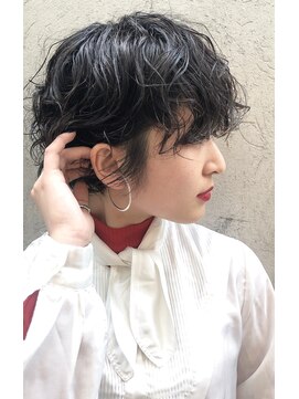 ストラマ(STRAMA) harumiya ショートパーマ2
