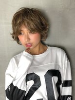 レーヴ リゾート 池袋(Reve resort)&nbsp;ショートウルフ×バレイヤージュ[池袋][池袋東口]【Reve池袋】