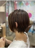 束感ショート