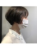 癖毛ボブ
