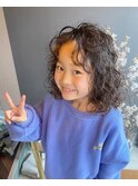 kids×くるくるパーマ
