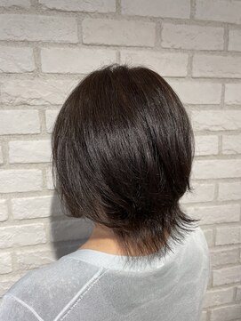アッシュ 稲田堤店(Ash) ショートボブ×ウルフ