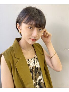 ヴェイン 渋谷(vain) シンプル可愛い!ショートボブ