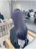ブルーラベンダー/美肌カラー[立川駅/ケアブリーチ]