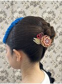 お祭りヘアセット （ミディアム）