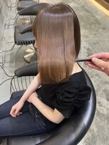 ロンドワン 三宮元町(Lond one)&nbsp;美髪/ストレートヘア/髪質改善「ストレートパーマ/イノアカラー