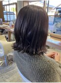 切りっぱなしボブ