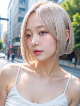 リボーンアルファ 船橋店(reborn α) ボブ、切りっぱなし