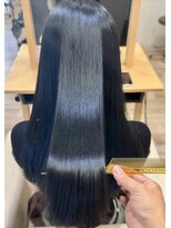 ヘアーサロン オリガミ(Origami)&nbsp;髪質改善METEOカラー＋深海ブルーブルーブラック