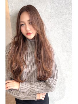 クプラ(Qpula) 【qpula 城慎太郎】ロングレイヤー＋キャラメルベージュ