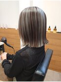 切りっぱなしアンブレラカラー【広島五日市レーノ　左田野徹】
