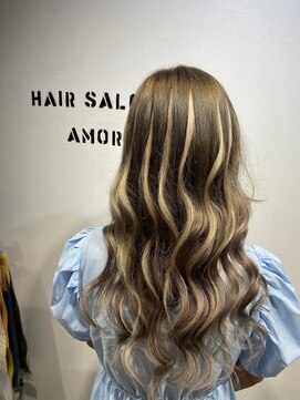 ヘアーサロン アモル(HAIR SALON Amor) #エクステ#プルエクステ#美髪矯正#縮毛矯正#髪質改善