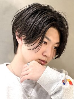エルマーク 神戸三宮(L-MARK)の写真/【神戸三宮】stylist全員がメンズヘアライセンス取得!セミマンツーマンで叶える感度高めなスタイルをご提供