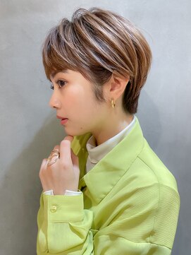 ロンド エスポワール 錦糸町(Lond espoir) ☆ミニウルフレイヤーカット顔周り前髪韓国ショートボブ錦糸町14