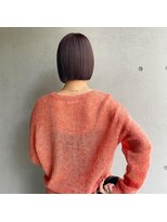 ミッケ(mikke)&nbsp;ミニボブ×パープルカラー