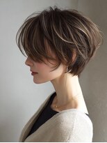 ハーツ(Heart's)&nbsp;ショート×白髪ぼかしハイライト