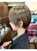 【畑中正敏】愛されショートボブ艶髪/似合わせカット