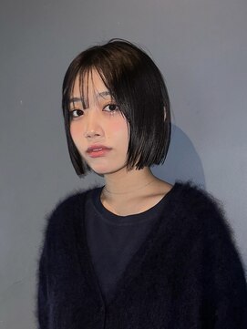 タロ(TALO) 【TALO】切りっぱなしミニボブ