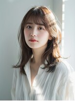 トッカ 千葉ANNEX店(tocca)&nbsp;顔まわりが大人可愛いレイヤーミディアムティーブラウン♪