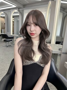 ボタン ハカタ(VOTAN hakata) 【柿本真優】グレージュカラー/透明感カラー/レイヤーカット