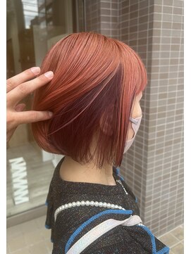 【Regarita】#40代50代#ピンク#ボブ