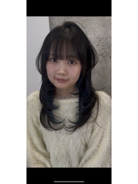 ロンドルピナス 小倉(Lond Lupinus) ミディアムレイヤーカット/似合わせカット/大人ガーリー/20代