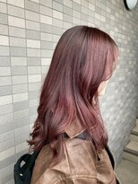 ルーチェ(Luce)&nbsp;ピンクブラウン/セミロングレイヤー/くびれヘア