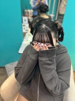 リエラ 新宿(RIERA)&nbsp;リボンわんちゃんヘア