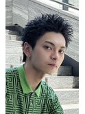 MEN’S HAIR/サーフカール/刈り上げセンターパート/札幌
