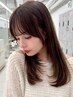 【顔周りを扱いやすく】カット＋顔周り縮毛矯正【洋光台/ショートボブ】
