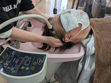 信立美容院の雰囲気（ベル・ジュバンスエステで頭皮スッキリ♪）