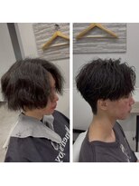 メンズジョイ マツエ(men's joy MATSUE)&nbsp;朝が楽になるニュアンスパーマ/松江/メンズパーマ/理容室/顔剃り