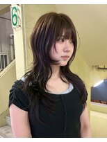 ローレンアオ(LOREN AO)&nbsp;ハッシュカット/グレージュ/デザインカラー/矢場町