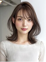 ハーツ 青山表参道店(Heart's)&nbsp;白髪ぼかし脱白髪染め似合わせショートボブ40代50代60代