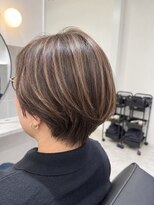 グラムヘアー(GLAM HAIR) 白髪ぼかしハイライト