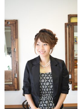 ヘアーデザインギフト(Hair design gift) あみあみスタイル。