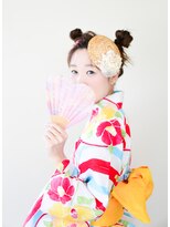 ホワイトルーム(White Room)&nbsp;浴衣のお団子アップスタイル☆