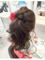 ヘアアプセウス (hair APCEWS) オシャレポニーアレンジ