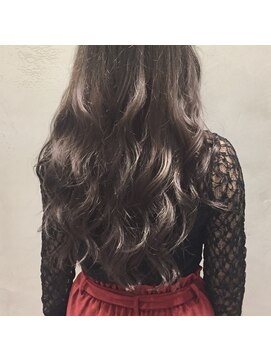 アンド バイ ヘアサロン(AND by hair salon) ダークグレージュカラー