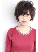 【大人可愛い】ダークアッシュ×うざバングショート