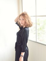 ヘアーエポック(hair epoque) 【epoque】美シルエット/無造作ウェーブ/透明感セピアベージュ