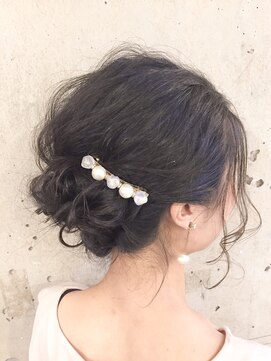 アンドヘアーサロン(&HAIR salon) ☆結婚お呼ばれ結婚式ワンピースに合わせるならこのスタイル☆