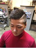 キレッキレワイルドヘアー!パートライン!