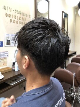 リッツファミリーズピコ めがね橋店(RIT FAMILYZ PIKO) メンズ☆ショートスタイル