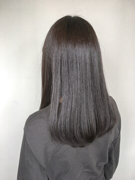 ヘアースパリゾート リアン 燕三条店(Lien) ラベンダーブラック_ストレート