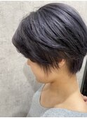 デザインカラー☆ディープラベンダー×シルバー