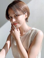 アイティー バイ アルバム 中野店(IT by ALBUM) ハンサムショート_ミニウルフテラコッタくすみブルー_8769